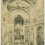 Sanktuarium św. Józefa: polichromia młodopolska (1904 r.) w nawie głównej, zniszczona przed 1966 Sanktuarium św. Józefa: polichromia młodopolska (1904 r.) w nawie głównej, zniszczona przed 1966