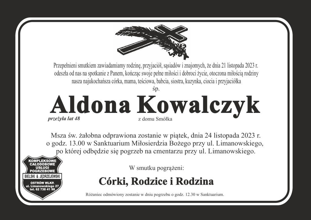 thumbnail of Kowalczyk Aldona