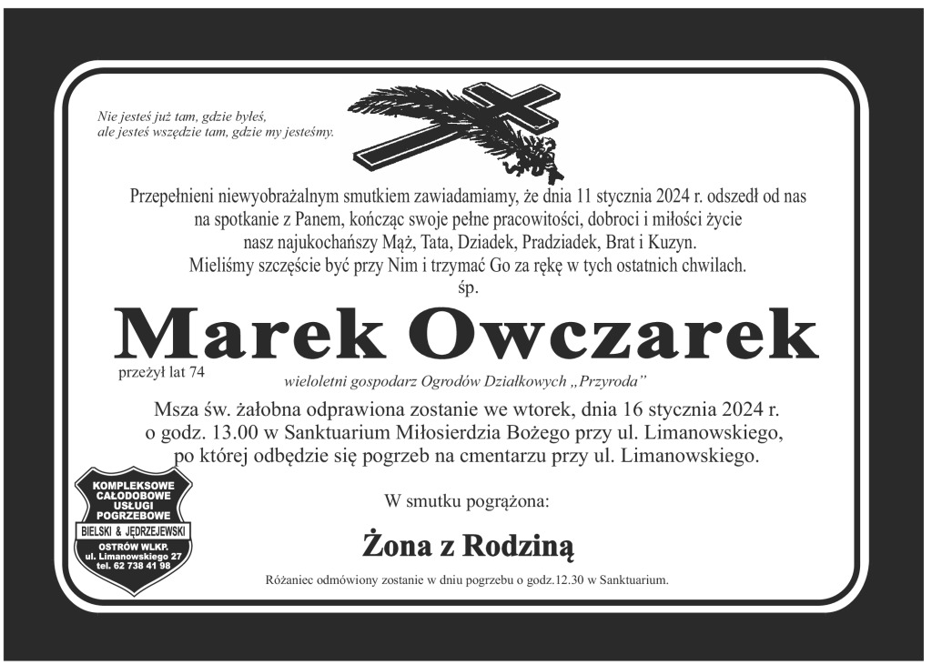 thumbnail of Owczarek Marek