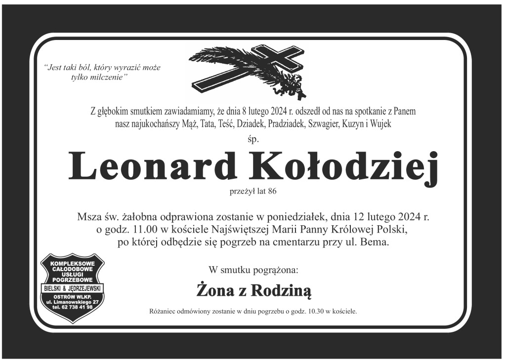 thumbnail of Kołodziej Leonard