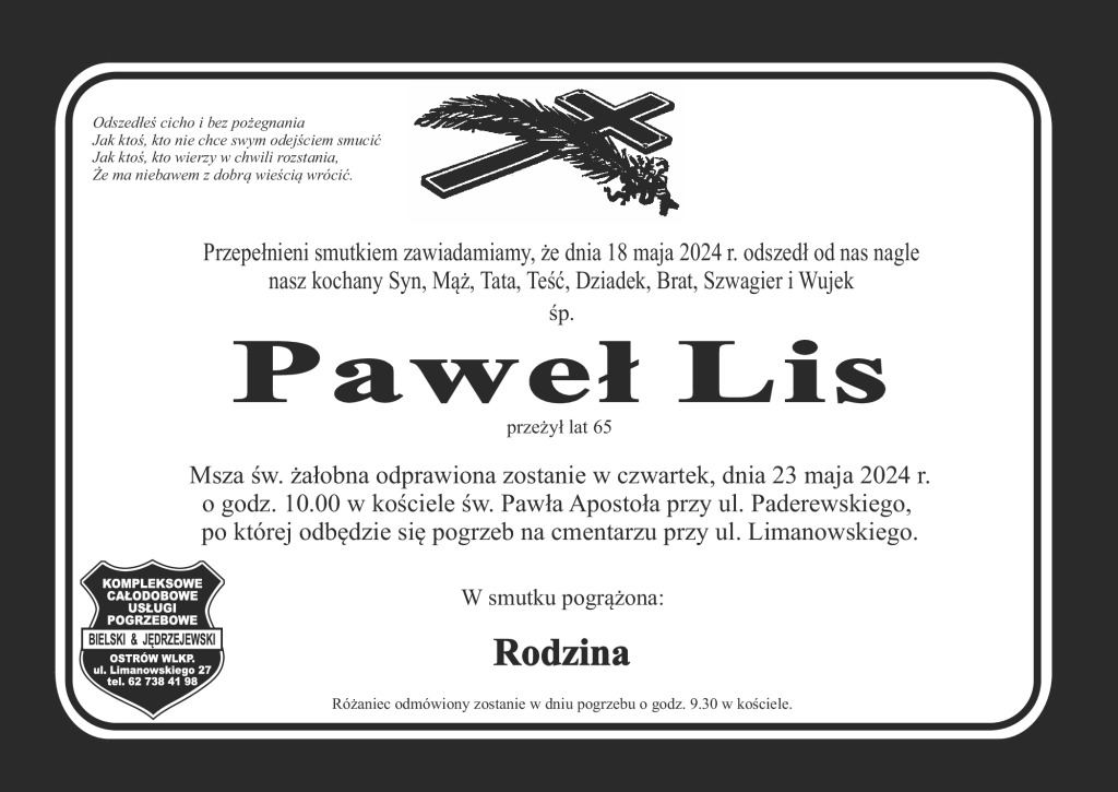 thumbnail of Lis Paweł