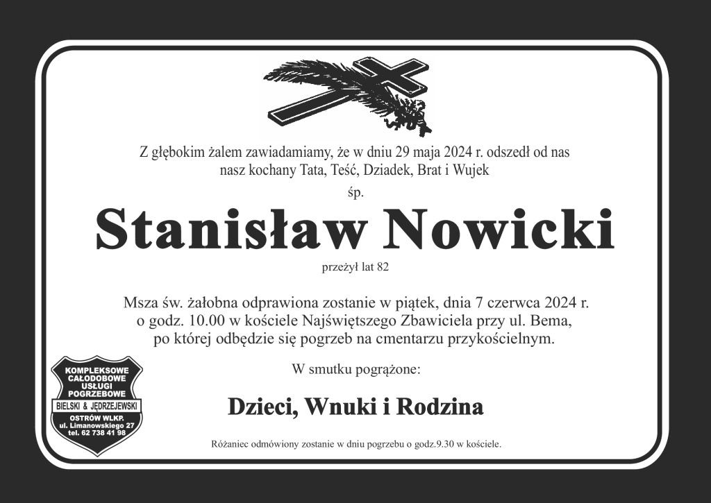 thumbnail of Nowicki Stanisław