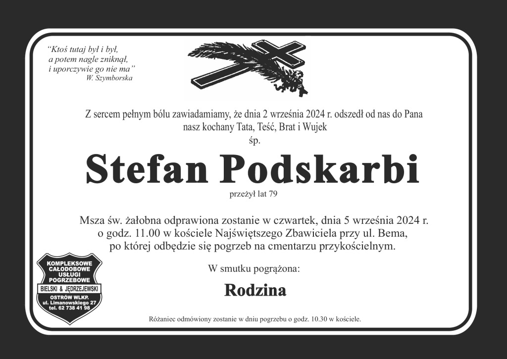 thumbnail of Podskarbi Stefan