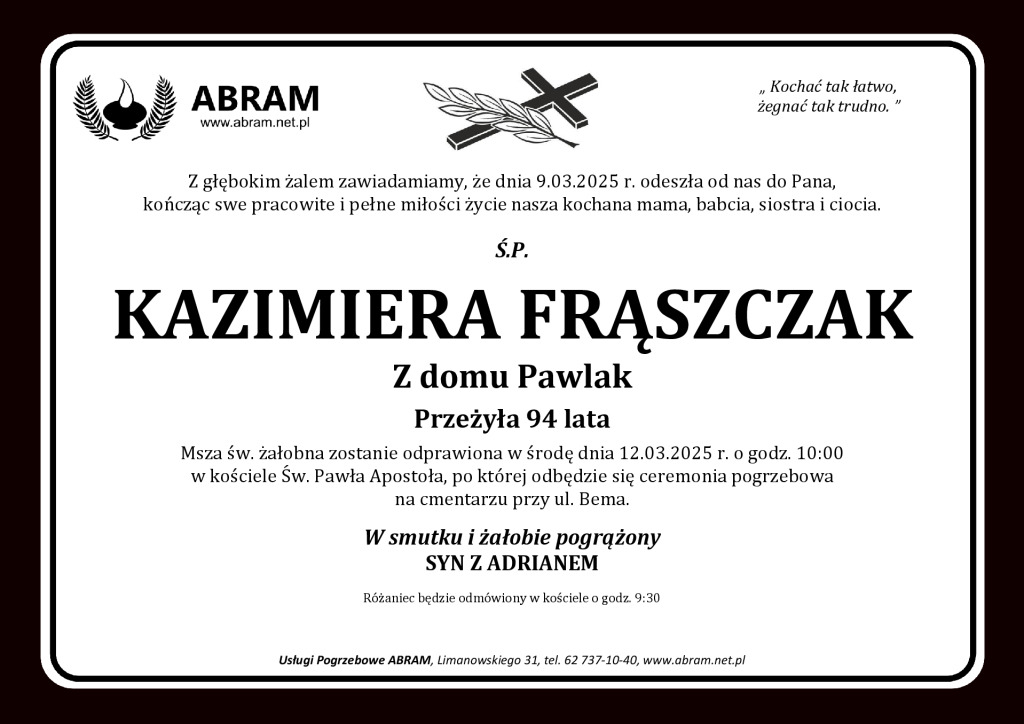 thumbnail of kazimiera-fraszczak