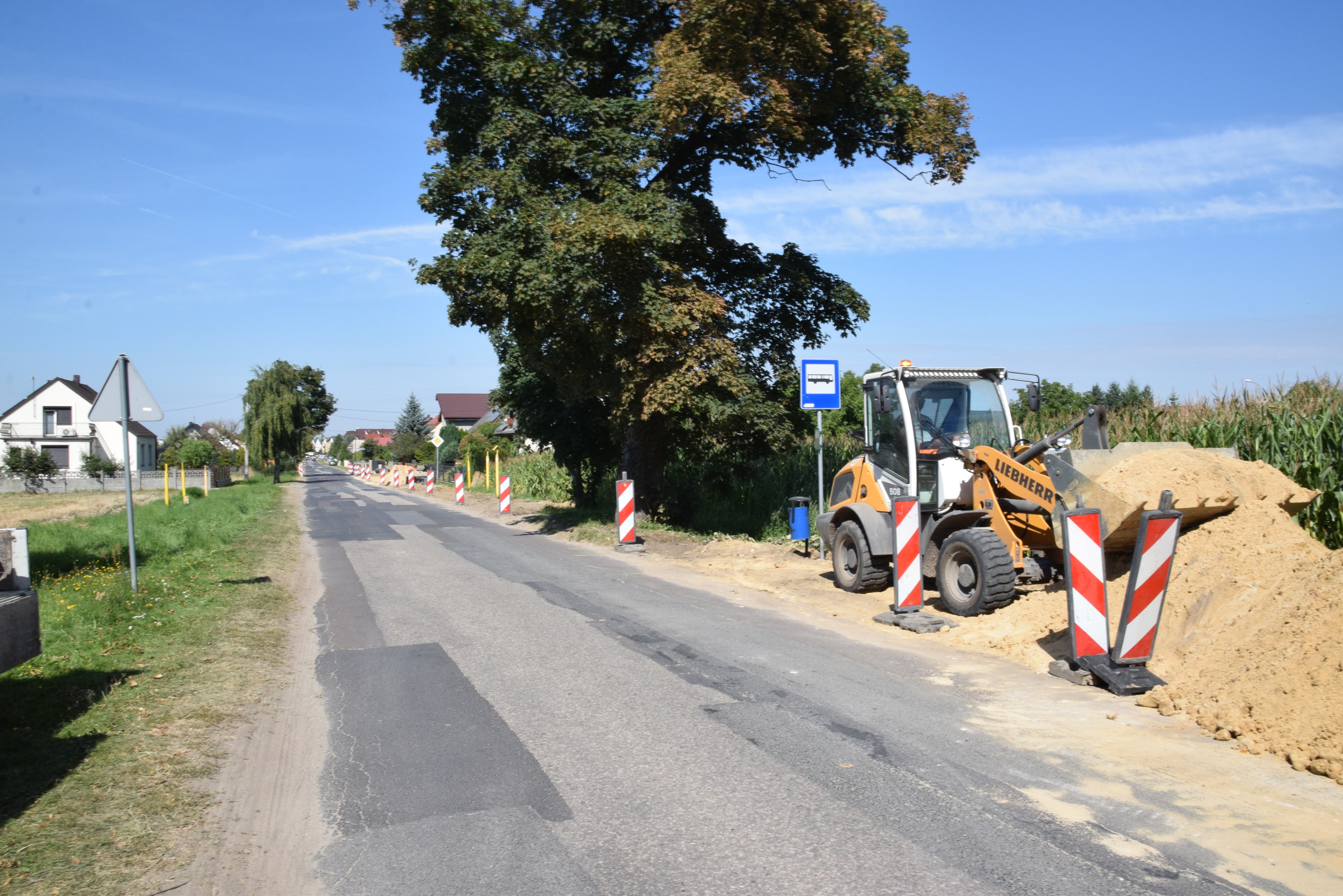 Droga do Wysocka Wielkiego w remoncie. Ruszył drugi etap prac