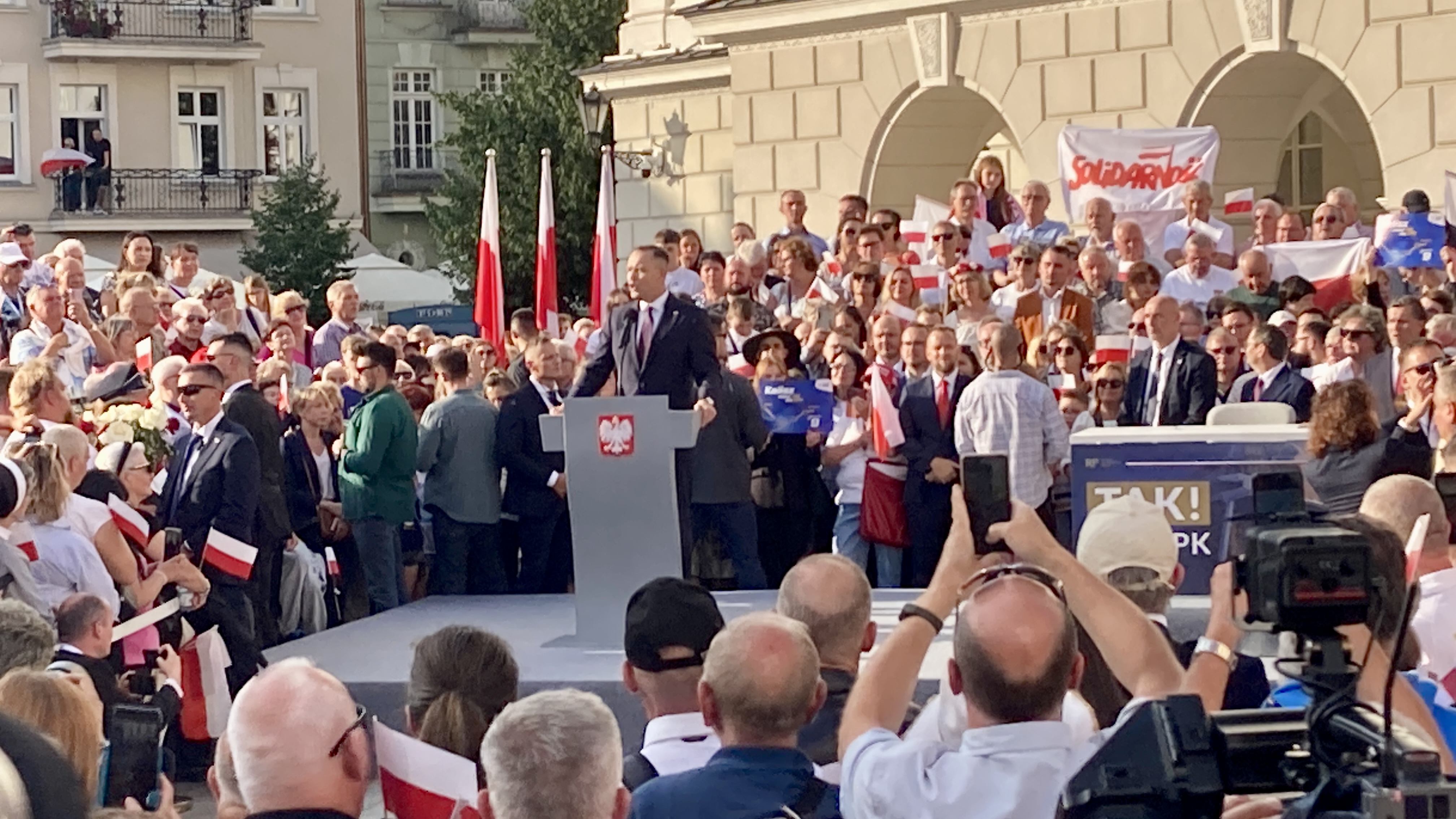 Prezydent Nawrocki w Kaliszu o CPK: „Nigdy się na to nie zgodzę” [WIDEO]