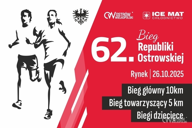 Przed nami 62. Bieg Republiki Ostrowskiej. Oto najistotniejsze informacje