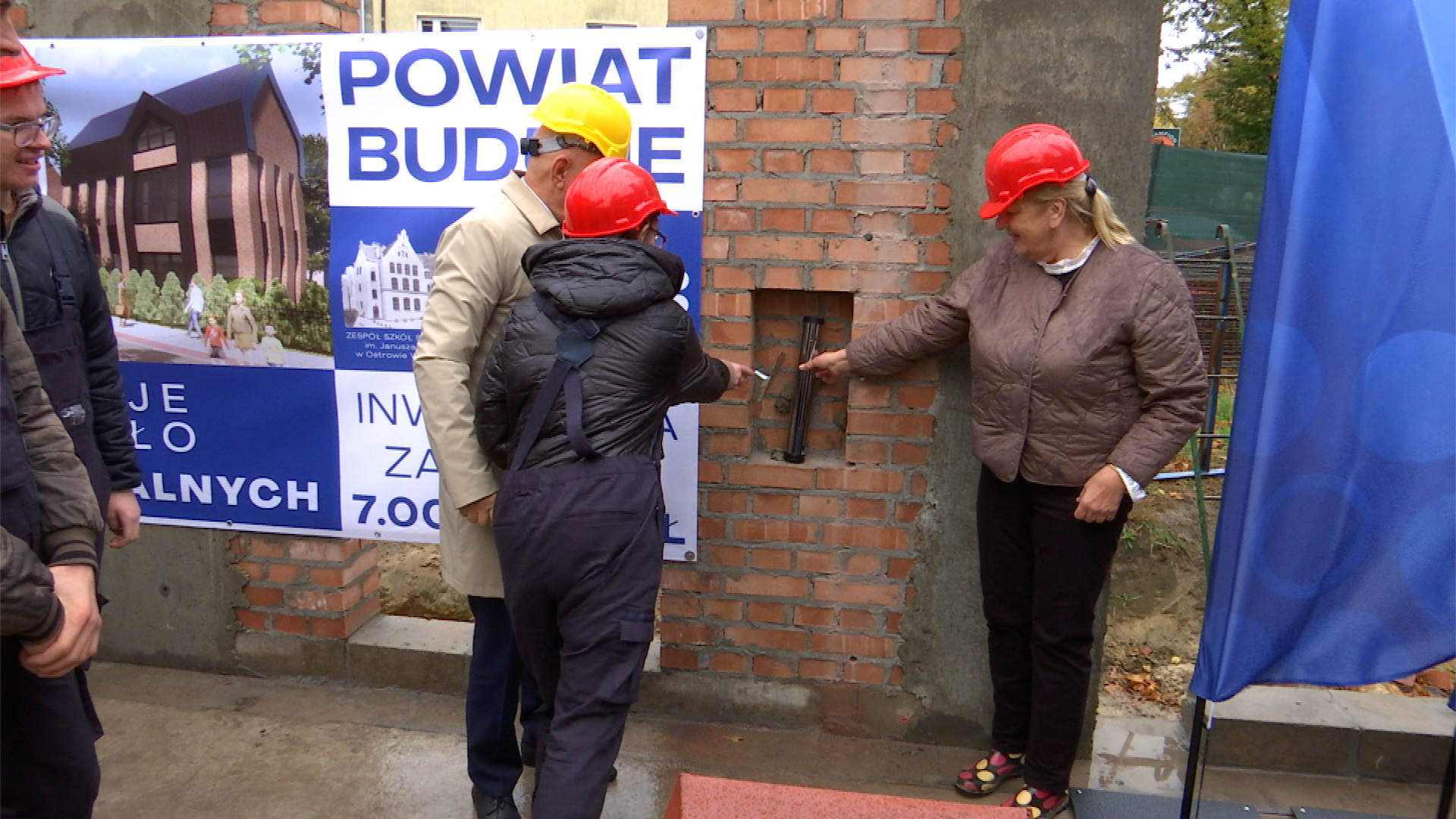 Pieniądze z terenów inwestycyjnych inwestowane w nowe skrzydło szkoły [WIDEO]