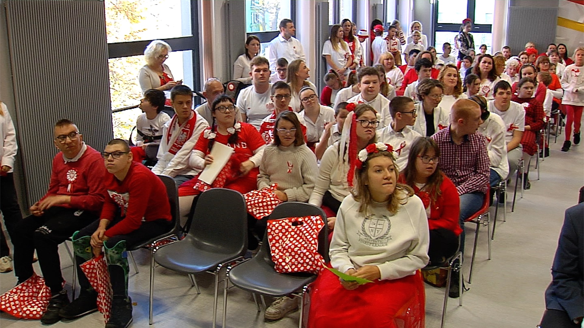 Biało-czerwono w Zespole Szkół Specjalnych [WIDEO]