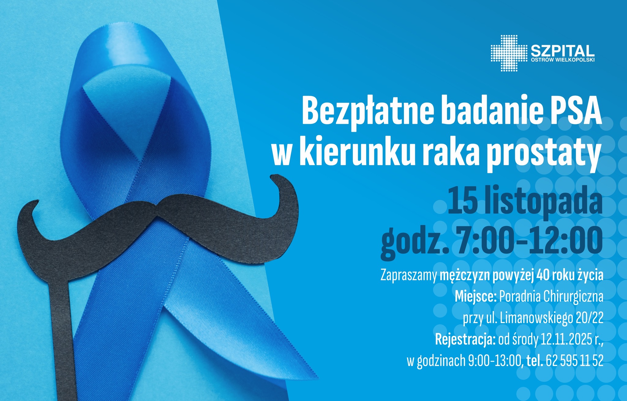 Bezpłatne badania w kierunku raka prostaty. Obowiązują zapisy [WIDEO]