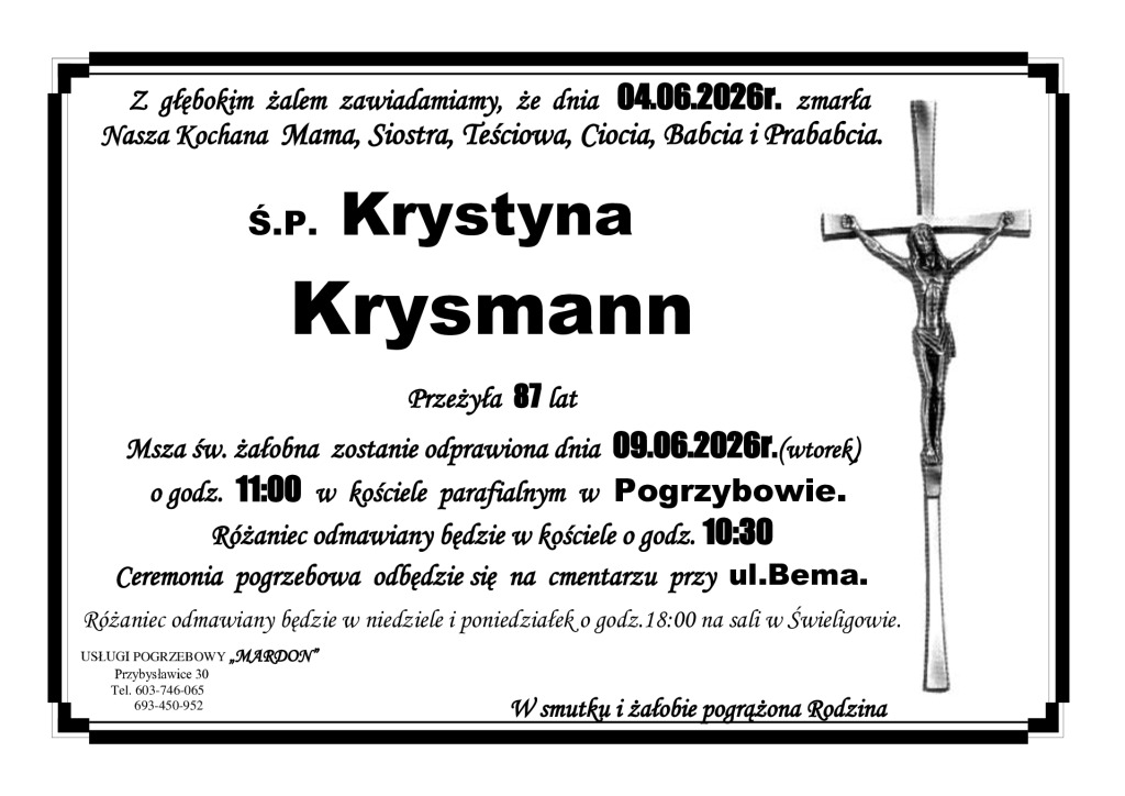 thumbnail of Krystyna Krysmann-Pogrzybów